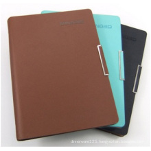 Notebook Customized Imitation Leather Cover. PU Metal Buckle Gifts Notepad